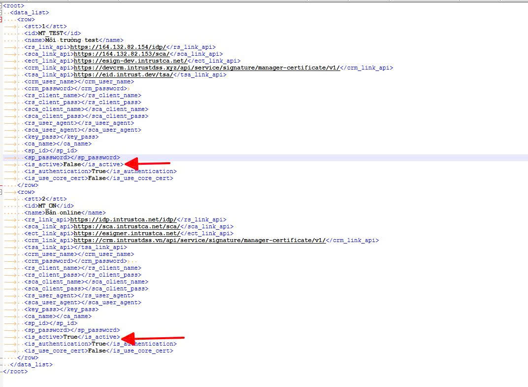 Nội dung file config.xml